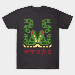 Yama Tsukami Monster Hunter Kanji T-Shirt